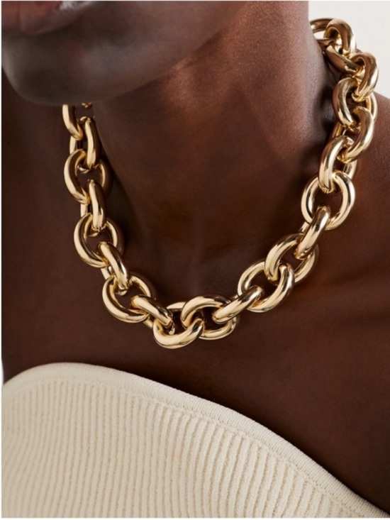 Jewelry - New! Tribeca Gold Chain Link Necklace (1026) NWOT
